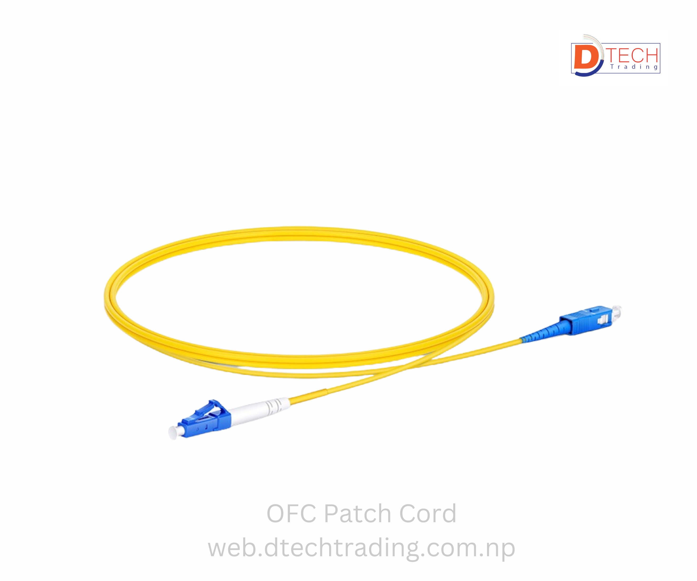 Patch Cord  LC UPC to SC UPC 3.00mm Simplex 5M